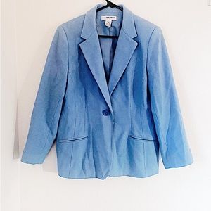 Vintage Sag Harbor oversized blue boyfriend blazer